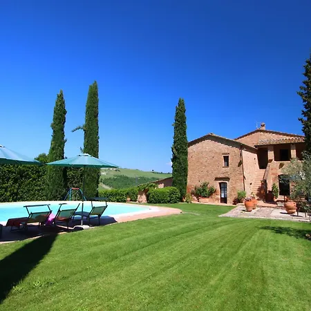 Сasa de vacaciones Attractive In Montalcino With Terrace San Giovanni dʼAsso